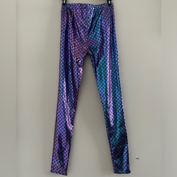 Mermaid Leggings Sz S/M Halloween costume - Picture 2 of 3